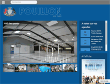 Tablet Screenshot of pouillon40.fr